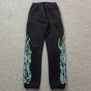 Pantalons de jogging pour hommes avec impression DTF de qualité supérieure, logo personnalisé, en molleton de coton, respirants, tissu de haute qualité, fabrication OEM et ODM - Product Image 2