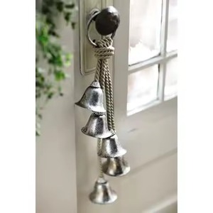 Campana Colgante de Metal Estilo Antiguo para Navidad, Adorno Decorativo Navideño para Árbol de Navidad, Puerta, Pared, Ventana, Chimenea, Hogar - Product Image 3