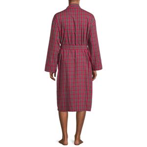 Peignoir de nuit décontracté en flanelle pour homme, manches longues, matière douce, anti-plis, prix raisonnable, vente chaude - Product Image 6