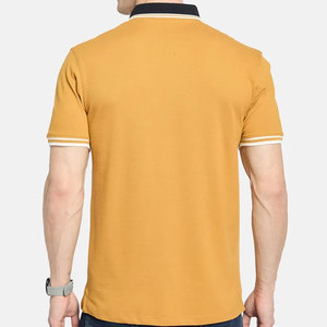 Camiseta Polo de Manga Corta de Algodón de Diseño Personalizado para Hombre, Ropa Casual y Urbana, Camiseta Polo de Primera Calidad para Hombre - Product Image 3