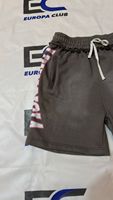 Nouveauté : Shorts pour hommes en coton 100% délavé à l'acide, personnalisables, effet soleil, style streetwear, impression sérigraphique