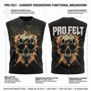 Whole Sale Custom Printed Solid Plain Color Sleeveless Tank Top Cotton Punk Rock Streetwear Summer Breathable Casual Fit T Shirt - Product Image 3