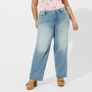 Jeans de Mujer de Cintura Alta, Holgados, de Secado Rápido, Tela Cómoda, Premium, al por Mayor, Moda 2026 Elite - Product Image 1