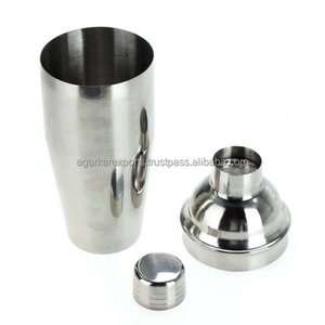 Mirror Finish Stainless Steel Cocktail <b>Shaker</b> <b>Bottle</b> 750ml | Professional Bartender Mixing Tool | Private Logo OEM - Product Image 1