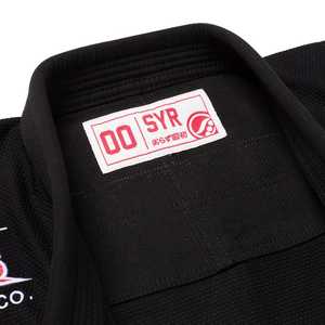 Uniformes de Jiu-Jitsu Brésilien (BJJ) avec broderie de logo personnalisée, cordons de serrage, bleu marine, 100% coton Ripstop 460g, unisexe, style pakistanais - Product Image 5