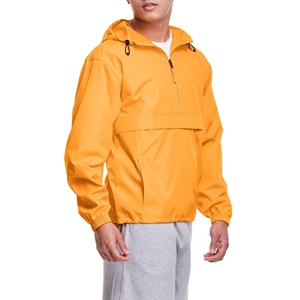 Wholesale Custom High Quality Outdoor Sports Wind Cost Men's Hooded <b>Lightweight</b> Windbreaker <b>Jacket</b> for <b>Running</b> Fishing Hiking - Product Image 5