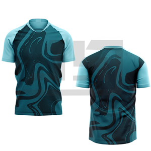 เสื้อฟุตบอล JAMEZ SPORTS แบบยูนิเซ็กซ์ ระบายอากาศได้ดี แห้งเร็ว คอวี พร้อมสกรีนชื่อทีมตามสั่ง สำหรับฝึกซ้อมและแข่งขัน - Product Image 2