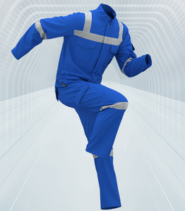 Combinaison de sécurité ignifuge de haute qualité en polyester et coton, antistatique, imprimée numériquement, pour le travail - Product Image 3