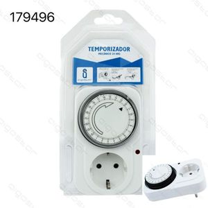 Timer Meccanico 24 Ore con Presa per Cucina e Casa - Product Image 1