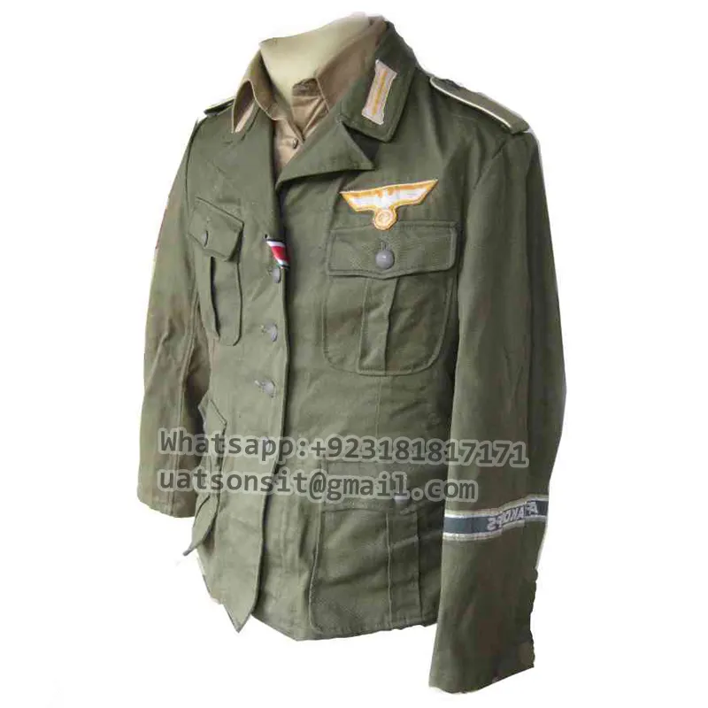 WW2 Deutsche Uniform Afrika Korps HBT Baumwolluniformen