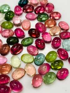 Cuentas de Turmalina Natural de Corte Brillante, Multicolor, Piedras Preciosas Sueltas para Anillos, Colgantes y Joyería, Calidad Mayorista, Cambio de Color - Product Image 4