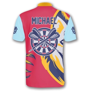 Factory Price Dart Jersey Customized Breathable Dart Jersey Design Your Own Dart Jersey - Product Image 3