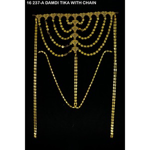 เครื่องประดับผมแบบพู่ยาวสำหรับผู้หญิงดีไซน์ล่าสุดเครื่องประดับผมเจ้าสาวแบบพิเศษจากดูไบตะวันออกกลาง - Product Image 4