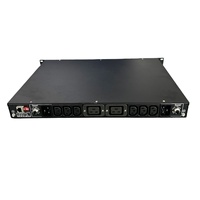Commutateur de relais STS 25A monophasé monté en rack BVT 19 pouces double alimentation 1U 220VAC 16A Max. Commutateur industriel en métal 1U