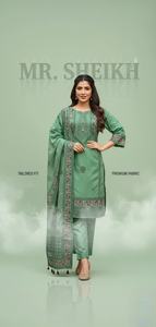 Shalwar kameez pakistaní de alta calidad para mujer, listo para usar, importado, de calidad, tallas grandes, shalwar kameez listo para usar de tela lawn para mujer. - Product Image 3