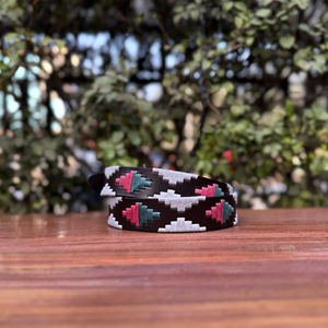 Ceinture Polo en Cuir de Buffle avec Boucle à Ardillon en Alliage de Zinc, Finition Artisanale au Fil Ciré Recyclé, Traitement Chimique Italien, Largeur 35MM, Personnalisable - Product Image 2