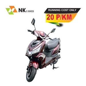 สกู๊ตเตอร์ไฟฟ้า NK E-Bikes Spimri โดย Engtian Electric Bike ระยะทางวิ่ง 60-70 กม. ระบบเบรกแบบรีเจเนอเรทีฟ ระบบเชื่อมต่อ  สีแดง - Product Image 1
