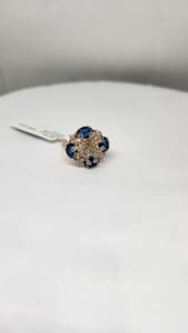 Bague moderne pour femme en or 14 carats, pierre naturelle de 2,02 ct, diamant couleur HI de 0,58 ct, plaqué rhodium, certifié IGI, poids brut 5,757 g, élégante - Product Image 5