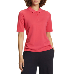 Camiseta de Verano para Mujer, Manga Corta, Transpirable, de Algodón Tejido, Ecológica, de Secado Rápido, Cuello Personalizado, Estilo Casual - Product Image 1
