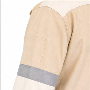 Nouvelle combinaison de travail 2026 à manches longues, couleur personnalisable, uniforme de travail uni pour hommes, combinaison de sécurité économique - Product Image 3