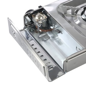 Nouvelle cuisinière à cartouche en acier inoxydable, portable pour l'extérieur, à allumage magnétique, ustensile de cuisson, réchaud de camping, accessoire de barbecue - Product Image 3