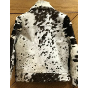 เสื้อแจ็คเก็ตหนังวัวแท้สำหรับผู้ชาย ดีไซน์ทันสมัย สวมใส่สบาย เหมาะสำหรับฤดูหนาว - Product Image 1