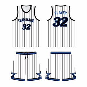 Uniforme de Baloncesto Personalizado de Alta Calidad – Camiseta y Pantalones Cortos Sublimados 100% Poliéster - Product Image 1