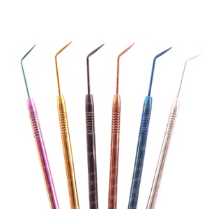 Separador de pestañas, extensión permanente, peine separador, levantador de tinte, pestañas, herramientas japonesas de acero inoxidable para pestañas - Product Image 1