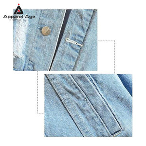 บริการ OEM เสื้อฮู้ดยีนส์ผู้ชาย ผ้าฝ้าย 100% อุ่นสบายสำหรับฤดูหนาว ดีไซน์ล่าสุด ขายส่ง ทรงเข้ารูป สไตล์สตรีทแวร์ - Product Image 4
