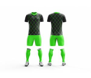 Uniforme de Fútbol para Entrenamiento con Diseño de Sublimación Completa |   Tallas para Hombres, Mujeres y Jóvenes |   Ropa Deportiva Ligera de Secado Rápido para Entrenamiento - Product Image 1