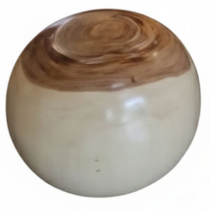 Taburete Esférico Moderno Ergonómico de Madera Maciza de Suar Natural, Mueble de Lujo Hecho a Mano para Decoración del Hogar y Proyectos Hoteleros - Product Image 2