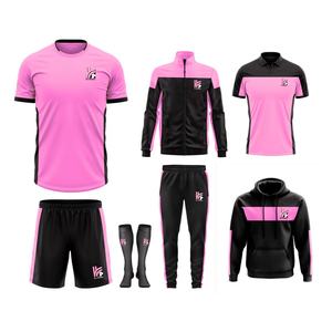 Maillot de football en tissu polyester 160 GSM pour adultes et jeunes, uniforme de football, short de football, chaussettes de football, sweat à capuche intercouche - Product Image 5