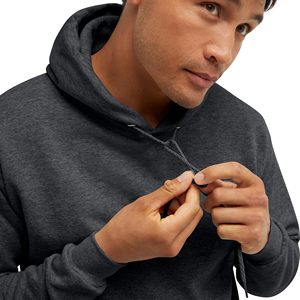 Sudadera con Capucha Negra para Hombre, Fabricante, Venta al Por Mayor, Personalizada, de Alta Calidad, Hombros Caídos, Tejido Grueso, con Logotipo Personalizado - Product Image 4