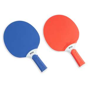 Raquette de tennis de table Stag Iconic Professional Outdoor, base en fibre de carbone, caoutchouc à picots longs, poignée droite, longueur 15-19 pouces - Product Image 4