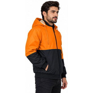 Chaqueta de Trabajo de Alta Visibilidad, Chaqueta de Seguridad Reflectante Cálida para Invierno, Chaqueta de Trabajo Transpirable Unisex - Product Image 4