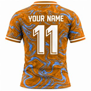ชุดฟุตบอลแบบกำหนดเอง Prime Power พิมพ์ลายแบบ Sublimation ระบายอากาศได้ดี ผลิตจากโพลีเอสเตอร์ สำหรับผู้ใหญ่ทุกเพศ ทุกฤดูกาล แขนสั้น คอกลม - Product Image 3
