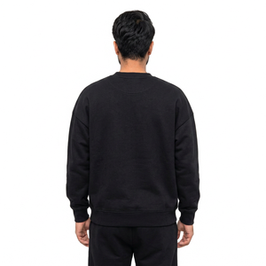 Wholesale custom tonal embroidery sweatshirt with puff print and boxy sweatshirt for US online brands - Product Image 6