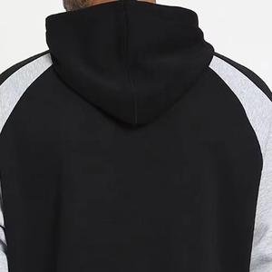 Sweat-shirts à capuche pour hommes en molleton uni de haute qualité, à épaules tombantes, en coton, vente en gros, impression personnalisée, broderie - Product Image 4