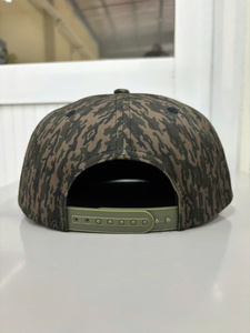 Casquette Snapback 5 Panneaux Camouflage Personnalisable avec Logo et Cordon, Style Urbain Extérieur, Visière Plate, Vente en Gros Usine, OEM Vietnam - Product Image 3