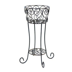 Jardinières en métal noir pour la décoration de jardin, prix de gros, jardinières personnalisées pour la maison moderne, salon - Product Image 1