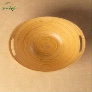 Tazón de Bambú Minimalista Ecológico Personalizado con Asa Integrada para el Regreso a Clases - Product Image 5