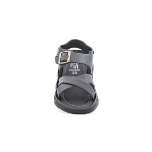 Sandale à talon pour garçons KD9285 en style formel noir - Product Image 1