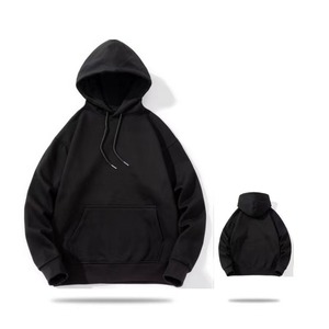 Winter Custom Oversized Plain Cotton Blank Hoodies Mens Pullover Unisex Bulk S-4XL US Size Men's Hoodies & <b>Sweatshirts</b> - Product Image 2
