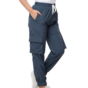Nouvel Arrivage Pantalon Cargo Femme Personnalisé Coupe Droite Décontracté Jogging Athlétique Entraînement Randonnée Devant Plat 100% Coton - Product Image 3