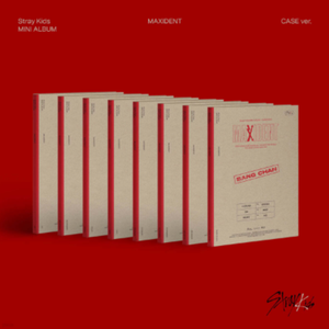 Stray Kids MAXIDENT CASE Ver K-Pop Libro Electrónico (CD) con Materiales de Papel y Plástico en Coreano para Todas las Edades - Product Image 1