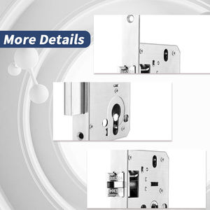 Prix de gros WP-0006 Serrure à mortaise Euro norme CE en acier inoxydable 304 moderne étanche de haute qualité pour porte en bois appartement hôtel - Product Image 6