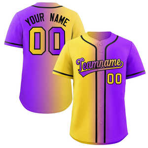 Maillot de baseball personnalisé pour hommes, respirant, en maille, avec boutons sur le devant, uniforme d'équipe pour l'entraînement, les matchs et les vêtements de supporter, utilisation quotidienne - Product Image 2