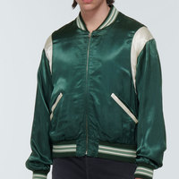 Veste Sukajan moderne pour hommes, design brodé personnalisé de qualité supérieure, coupe confortable, idéale pour les amateurs de mode streetwear.