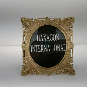 Superior Quality Durable Eco-Friendly <b>Large</b> Size Brass Antique Photo <b>Frame</b> Customized Color & Size for Indoor Bedroom - Product Image 6