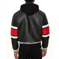 Veste Avirex en cuir véritable de vache noir pour homme, respirante, logo personnalisé, taille plus, fermeture à boutons, veste bomber en cuir Avirex pour homme